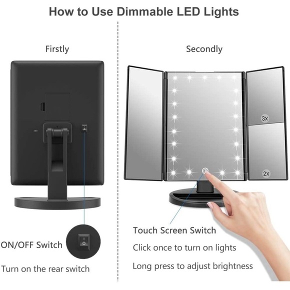 Weily fold out make up mirror - Picture 14 of 15